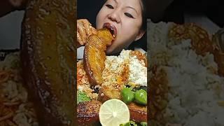 Fatty Pork Belly Mukbang #mukbang #shorts #binieats