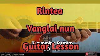 Rintea - Vanglai nun (Guitar Lesson/Perhdan)