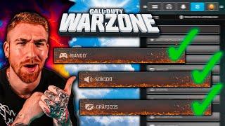 LA CONFIGURACION MAS COMPLETA PARA WARZONE | LA MEJOR CONFIGURACION DE MANDO, GRAFICOS Y SONIDO