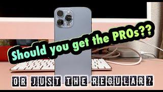 Should You Go for the PRO phones? Iphone 13 Mini, 13, Pro, Pro Max?