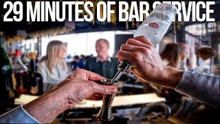 POV: Bartender Making Cocktails at a Top London Restaurant (Summer Drinks!)