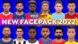 PES 2017 New Mega Facepack 2021/2022 | Big Update