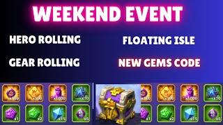 WEEKEND EVENT | NEW GEMS CODE | CASTLE CLASH