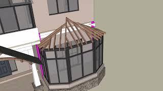 70.04 | Master Bedroom | Roof Schedule | Unrendered | MKSS-CAD Studio