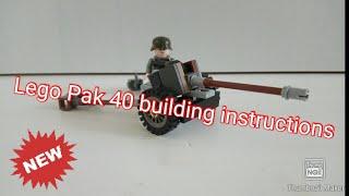 Lego Pak 40 building instructions (MOC)