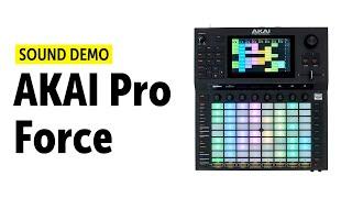 Akai Pro Force Sound & Performance Demo (no talking)