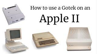 How to connect a Gotek to an Apple IIc, Apple IIe, or Apple IIgs