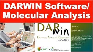 Darwin software use for molecular data analysis #PopulatioGeneticData #StudentsCanCreate|