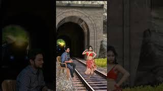 Train new funny vfx girl magic | Kinemaster editing | Ayan mechanic