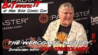 The Webcomic Factory: Interview with Writer Tony DiGerolamo at NY Comic Con