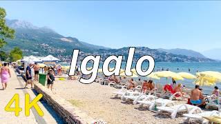 Igalo, Herceg Novi Montenegro 4K Walking Tour - August 2024