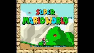 Super Mario World Title Intro - SNES (HD)