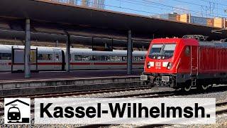 Kassel-Wilhelmshöhe: Nah- und Fernverkehr und jede Menge Diesel