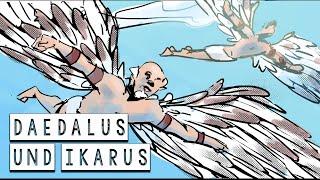 Dädalus und Ikarus - Griechische Mythologie in Comics - Geschichte und Mythologie Illustriert