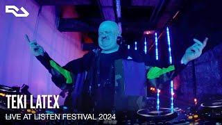 RA Live: Teki Latex @ Listen Festival