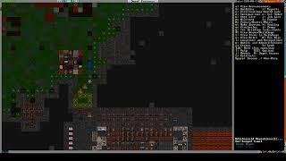 Dwarf Fortress (s.1-e.3 part 1) Испытываем другой метод пробить водоносный слой.