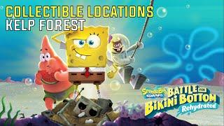 Kelp Forest Collectible Locations - Spongebob Battle for Bikini Bottom Rehydrated