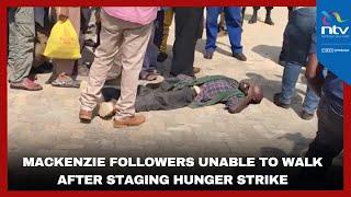 Mackenzie followers unable to walk outside Shanzu court after staging hunger strike