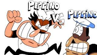 Pizza Tower | Peppino vs Peppino? (Bad Sprite Animation)