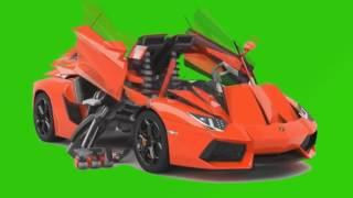 Transformer green screen effects