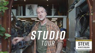 Studio Tour - Professional Artist Steve Winterburn