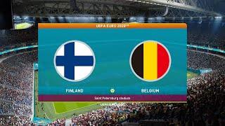 FINLAND - BELGIUM | EURO 2020 | PES 2021