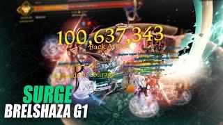 1492 Surge DEATHBLADE Brelshaza Gate1 Top Damage | Lost Ark: PvE