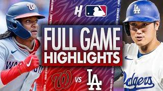 Washington Nationals vs Los Angeles Dodgers - FULL GAME HIGHLIGHTS | June 20, 2025 MLB Season