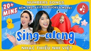   Sing-Along Song Collection for Kids & Toddlers | Vietnamese Songs About Numbers (Bé Học Đếm)