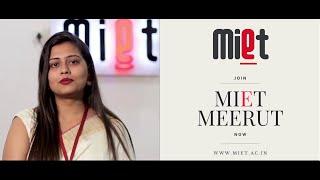 Renowned Faculties From IITs & NITs at MIET Meerut | Top Class Educational Institution in NCR | MIET