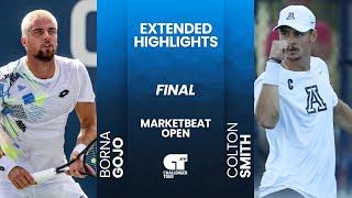 Borna Gojo vs Colton Smith | FINAL MarketBeat Open 2024 | #ATP Highlights