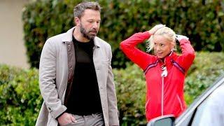 Ben Affleck Can't Help Himself From Flirting With A Cute Blonde In Brentwood