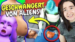 Sims 4 ABER wer wird *schneller* von ALIENS entführt & GESCHWÄNGERT?! Frau ODER Mann? 