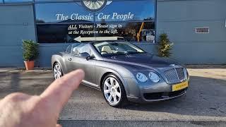 2007 BENTLEY CONTINENTAL GTC AUTO | MATHEWSONS CLASSIC CARS | AUCTION: 27, 28 & 29 NOVEMBER 2024