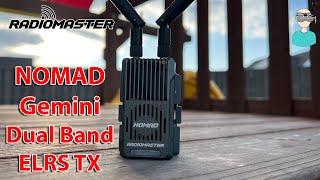 RadioMaster Nomad Dual Band 1W Gemini ELRS Module // Overview, Setup & Ground Range Test