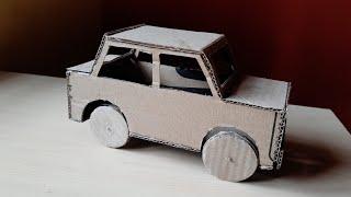 Diy Simple Car with Cardboard | Mini Car Diy | Toy Arrive and Crafts