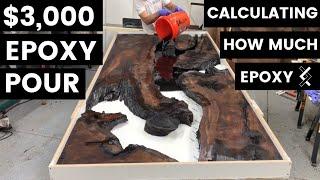 Calculating Epoxy Volume--How to Epoxy Woodworking