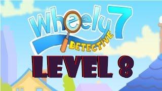 Wheely 7: Detective Level 8 Walkthrough [3 Stars]