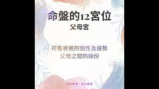 紫微斗數的12宮位命盤中一共有12個宮位和自己相關的我們稱「人事宮」其他的宮位是和我們最親近的人稱「六親宮」#紫微命盤 #宮位 #命宮 #父母宮 #夫妻宮 #福德宮 #兄弟宮 #子女宮 #運勢好壞