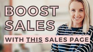 What is a Sales Page? Simple Sales Page Template To Sell Online