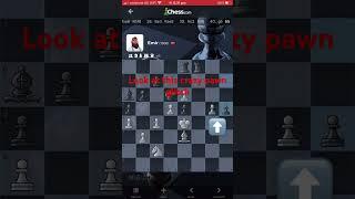 Crazy pawn glitch happened while playing chess