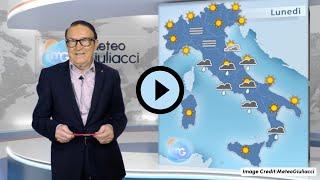 Previsioni meteo per lunedì 18 novembre. qualche pioggia e un po' di nebbia