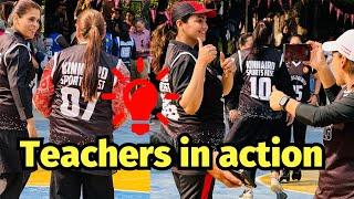 Teachers ka match | pooray college ne enjoy kia