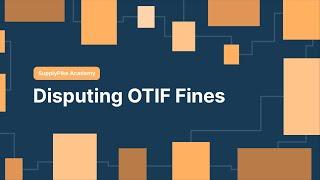 SupplyPike Academy: Disputing OTIF Fines