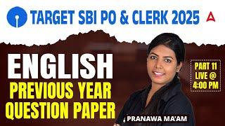 SBI Clerk English Previous Year Question Paper | SBI Clerk English Classes in Tamil #11 | by Pranawa