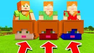 Minecraft PE : DO NOT CHOOSE THE WRONG ALEX HEAD! (Alex, Alexbrine & Alex.EXE)