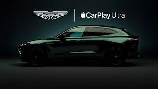 Aston Martin x Apple CarPlay Ultra® | Next generation of automotive connectivity