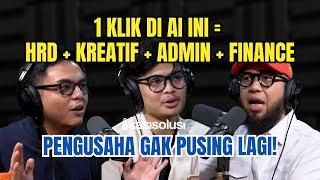 DENGAN 1 KLIK, AI INI = GANTIIN 4 DIVISI SEKALIGUS. Pengusaha bisa IRIT Gaji Karyawan- Reza & Ariel