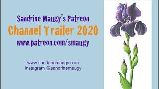 Sandrine Maugy's Patreon art channel trailer 2020