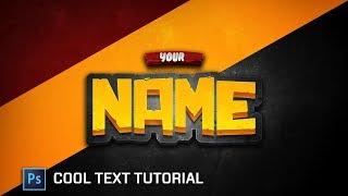 Cool Text Effect Tutorial (+FREE PSD!!) - Tutorial by EdwardDZN